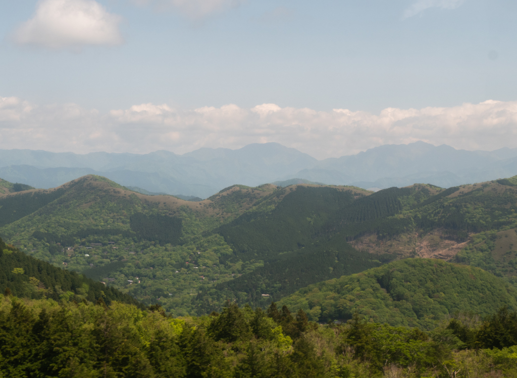 Top of Gora funicular view
