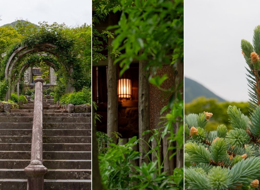 Vues du parc de Gora à découvrir à Hakone