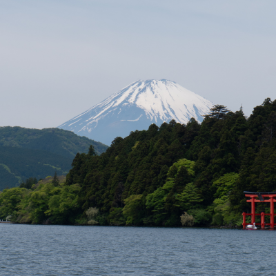 Perfect spot to see Mont Fuji in Hakone