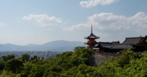 Kyoto view from Kiyomizu