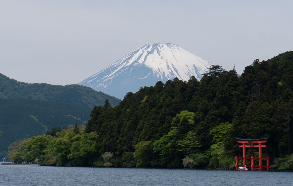 Vue exceptionnelle depuis Motohakone