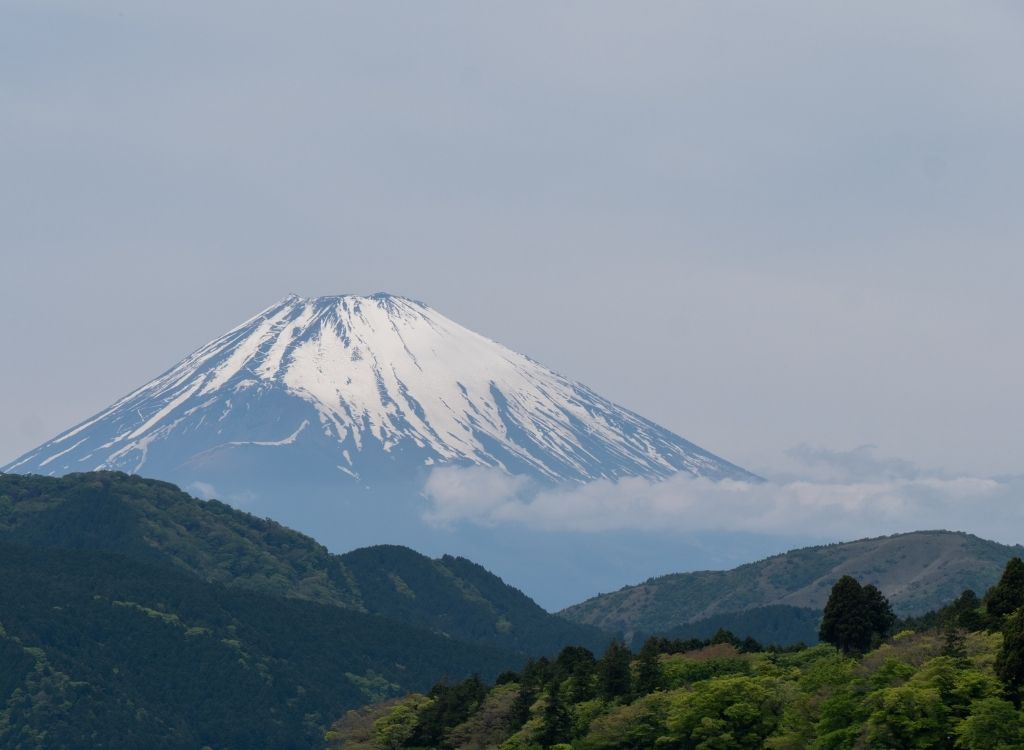 Komagatake view on Fuji