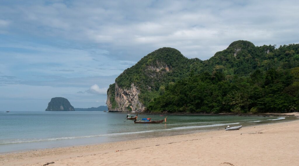 Exploring beaches in Koh Lanta