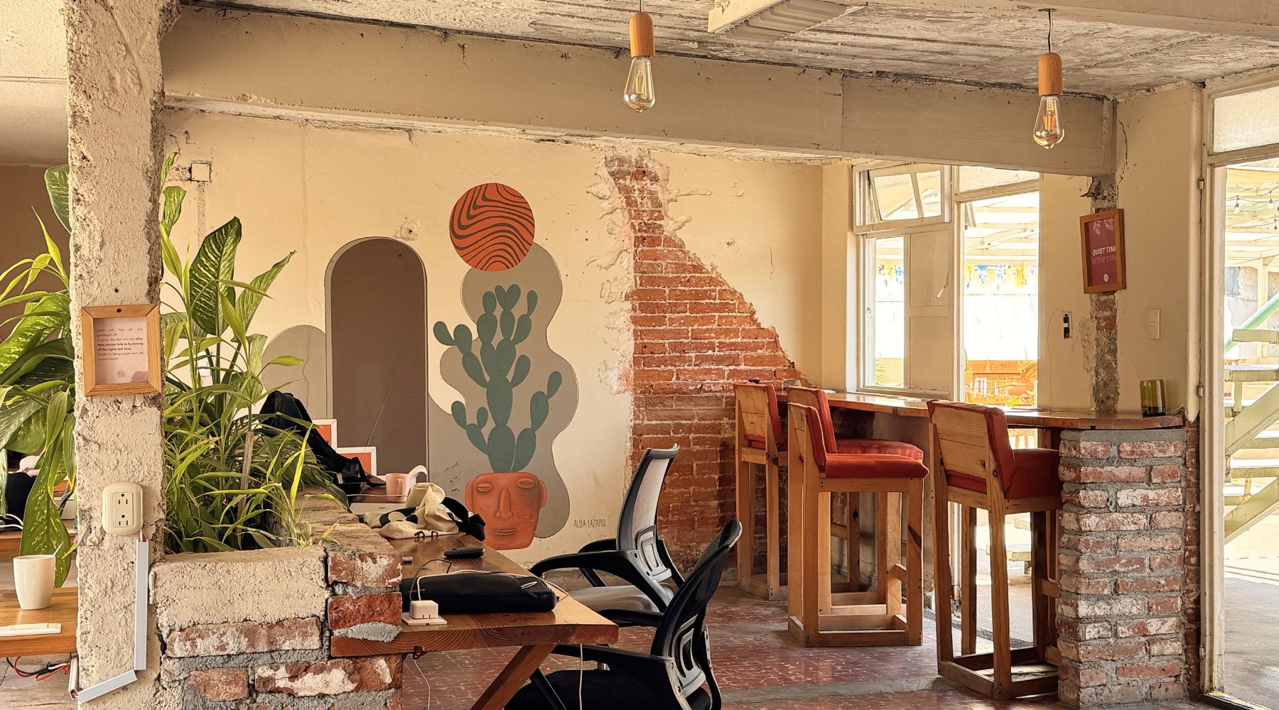 Workspace in CO404 Oaxaca