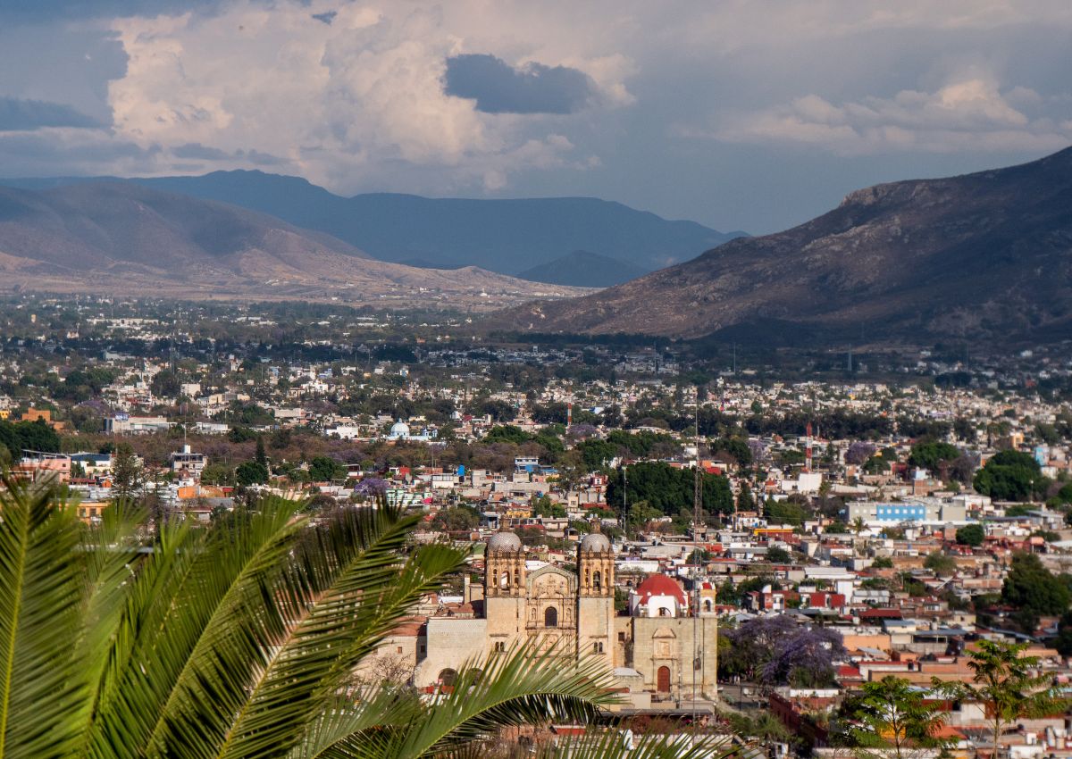 View over Oaxaca, Mexico