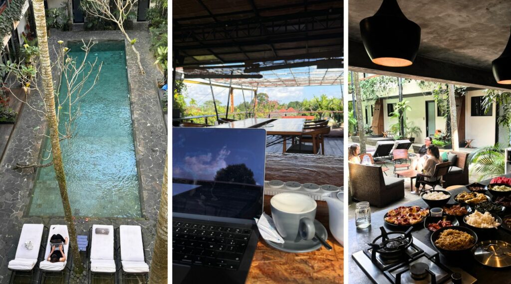 outpost Ubud review - digital nomad workspace in Bali